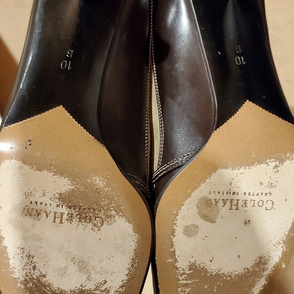 Cole Haan Suede and Leather mary janes. - Picture 3 of 4